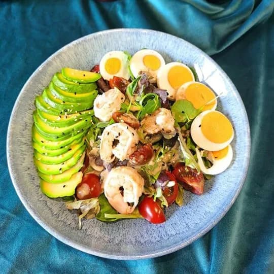 Ensalada de langostino