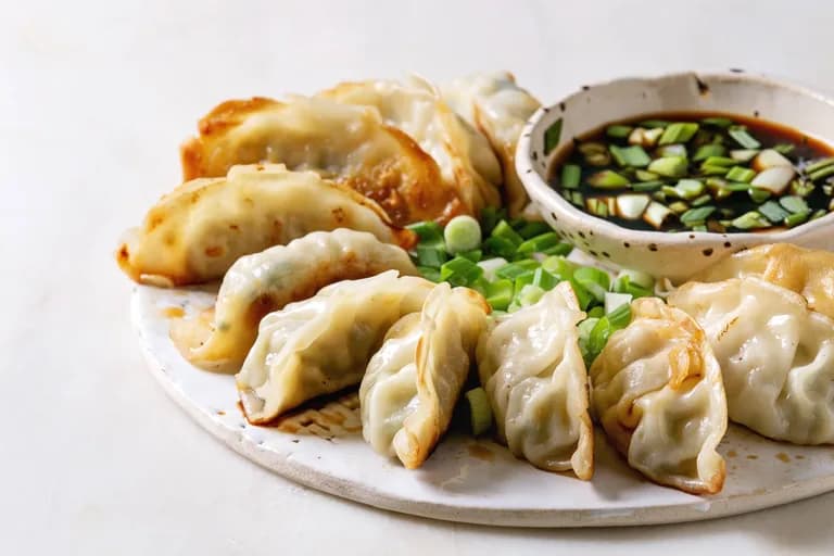 Gyozas de verdura